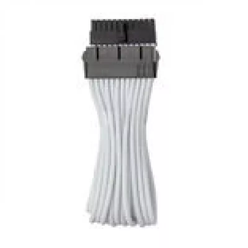 CableMod Pro ModMesh 24 kontaktų ATX ilgintuvas, 30 cm - balta
