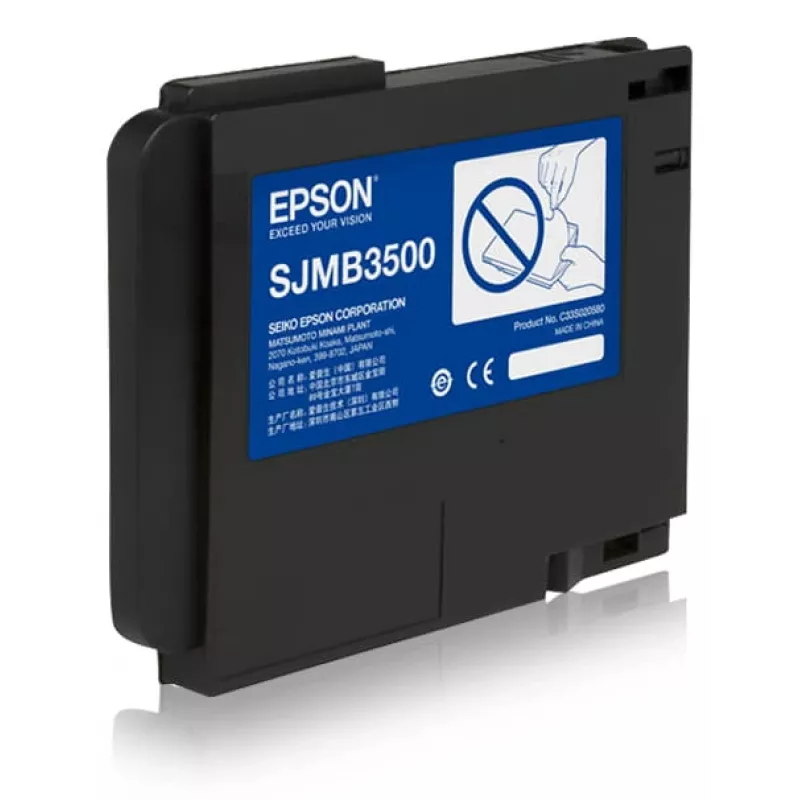 Epson SJMB3500: techninės priežiūros dėžutė, skirta ColorWorks C3500 serijai, Kinija, Epson TM-C3500 Epson TM-C3500 (012), 1 vnt., 311 g, 177 mm, 233 mm