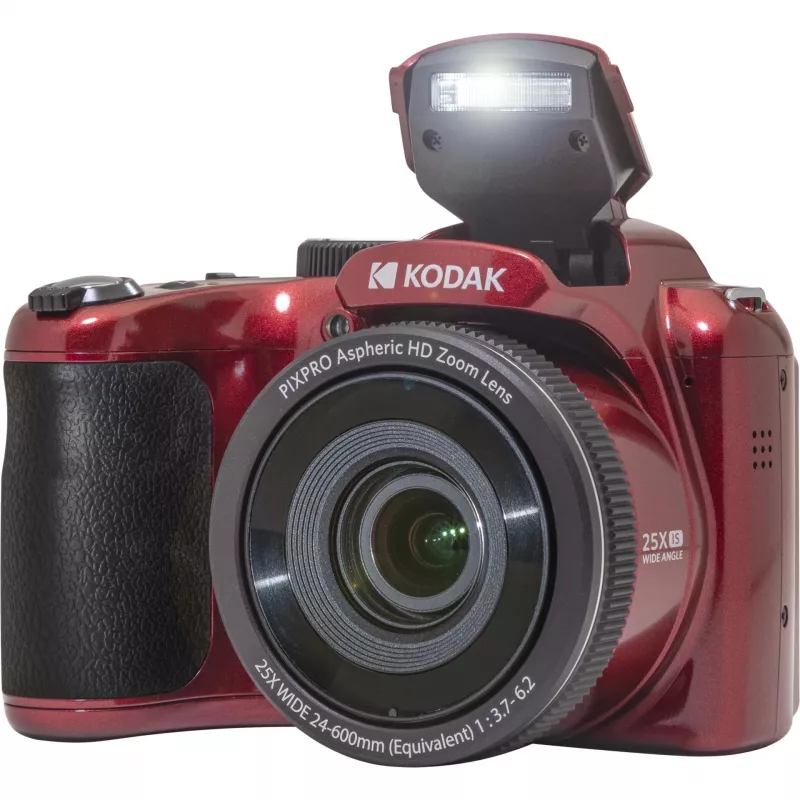 Kodak PIXPRO AZ255 1/2.3 Compact Camera 16,35 MP BSI CMOS 4608 x 3456 Pixel Raudona (AZ255RD)