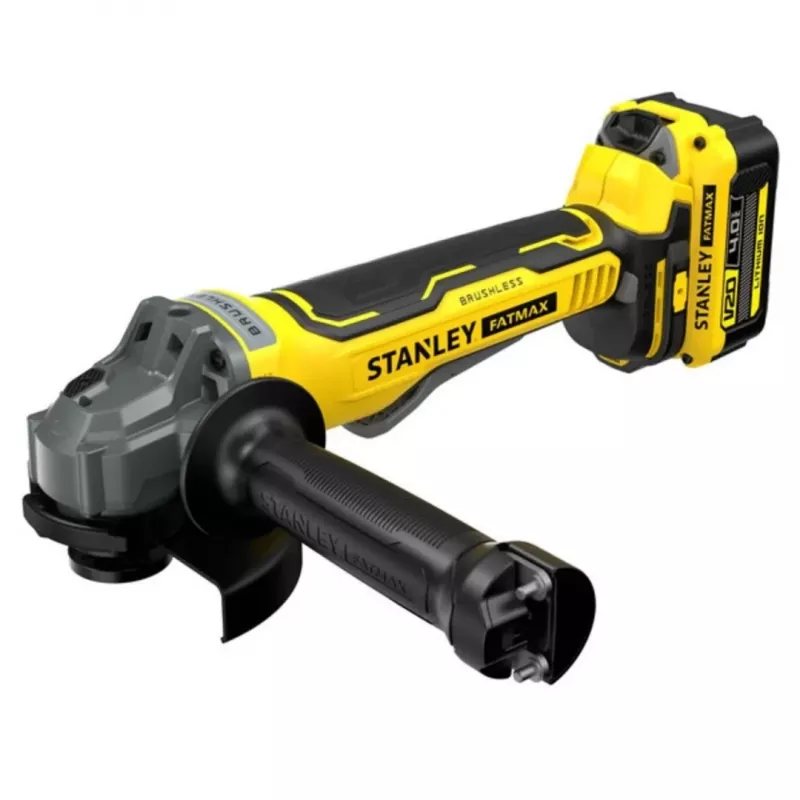 125 mm akumuliatorinis kampinis šlifuoklis 2x4.0Ah SFMCG700M2K STANLEY