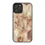 Apsauginis telefono dėklas iKins, skirtas „Apple iPhone 12 Pro Max“ – rožinio marmuro raštas