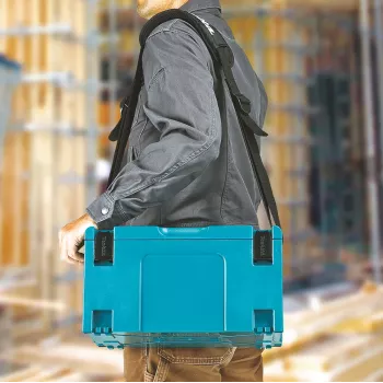 Makita 198253-4 smulkių dalių / įrankių dėžė, mėlyna