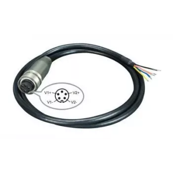 kabelis PLANET CBM23F5F120 Juoda 1.2 m