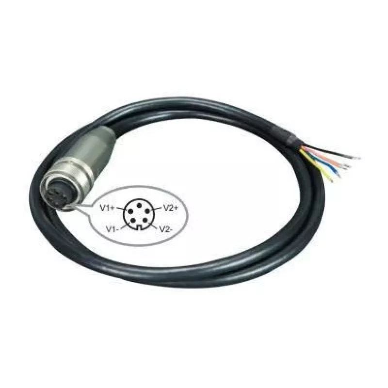 kabelis PLANET CBM23F5F120 Juoda 1.2 m