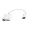 Kabelio jungčių adapteris Gembird A-CM-3.5FP-01 — CDLA USB Type-C į 4 kontaktų 3,5 mm