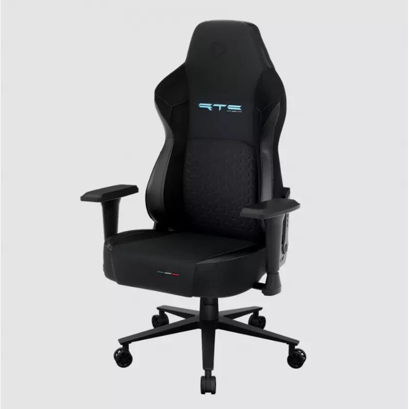 ONEX RTC ErgoGlide Alcantara žaidimų kėdė, juoda