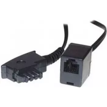 S/CONN 0.2m TAE-F - RJ11 Juodas ShiverPeaks TC 71020