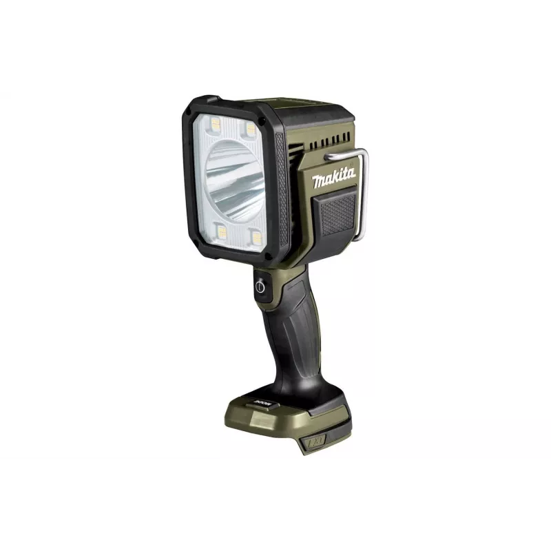 Makita 18V LED žibintuvėlis, juodas, alyvuogių spalvos rankinis žibintuvėlis