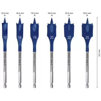 Bosch Expert 2 608 900 333 grąžtas Plokščiasis grąžtas 6 vnt.