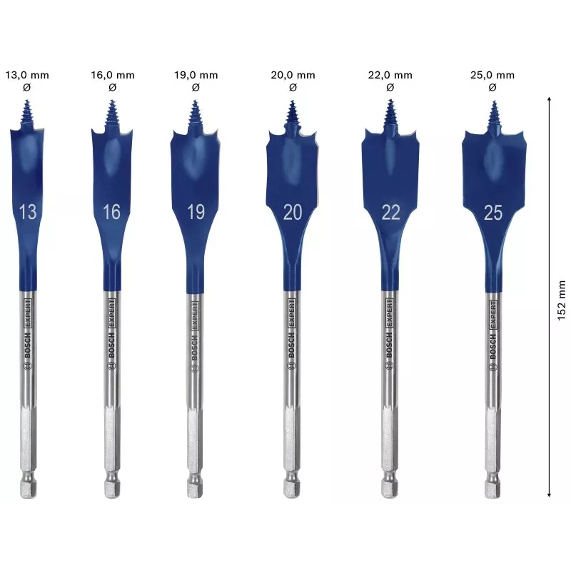Bosch Expert 2 608 900 333 grąžtas Plokščiasis grąžtas 6 vnt.