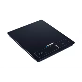 Elektroninė virtuvės svarstyklė BLAUPUNKT FKS701 — grūdintas stiklas, 15 kg, 1 g tikslumas, jutiklinis ekranas