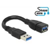 USB kabelis DeLOCK 0,15 m 2xUSB3.0-A