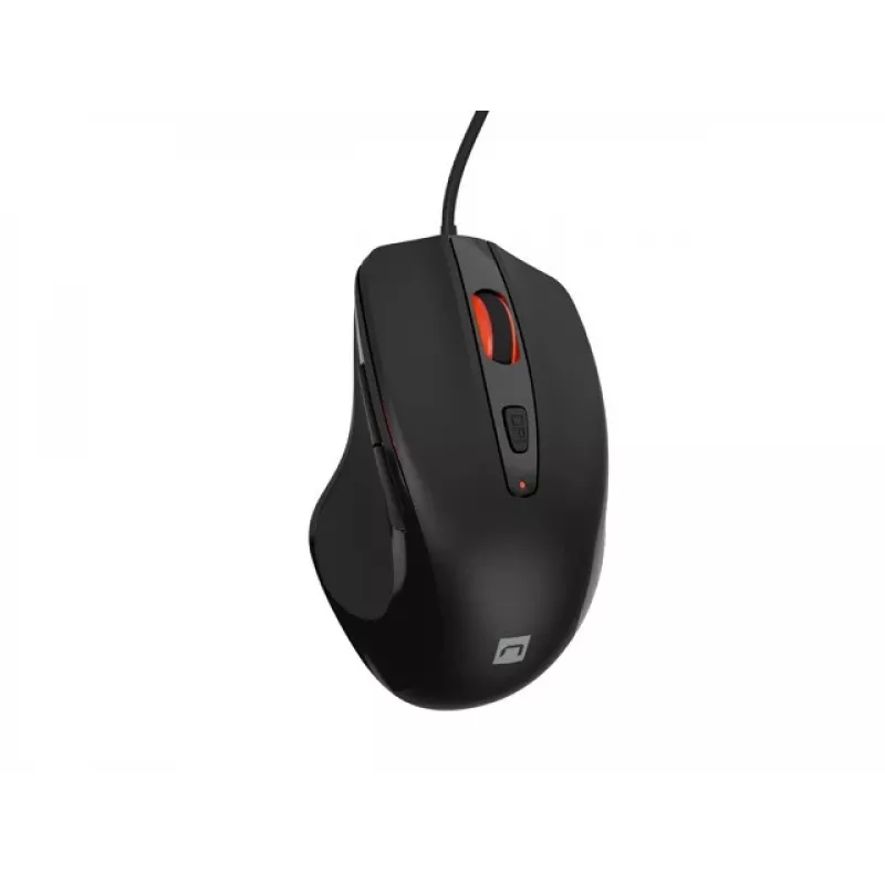 Laidinė optinė pelė NATEC NMY-2047 USB Type-A, 4000 DPI, 6 mygtukai, dešiniarankiams, apšvietimas