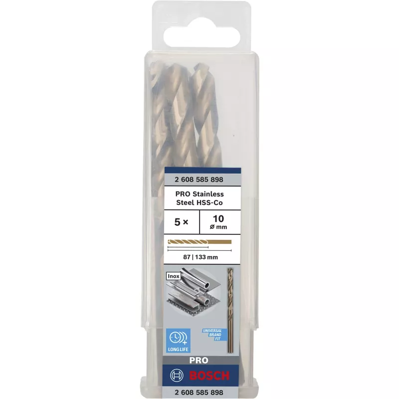 Sukamieji grąžtai Bosch HSS Cobalt 2608585898 5-10mm