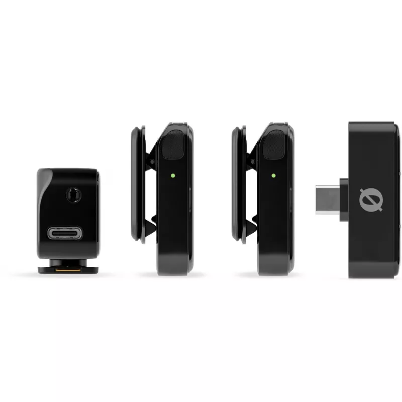 Belaidžio lavalier mikrofonų rinkinys Rode Wireless Micro Camera Kit su belaidžiu siųstuvu ir imtuvu