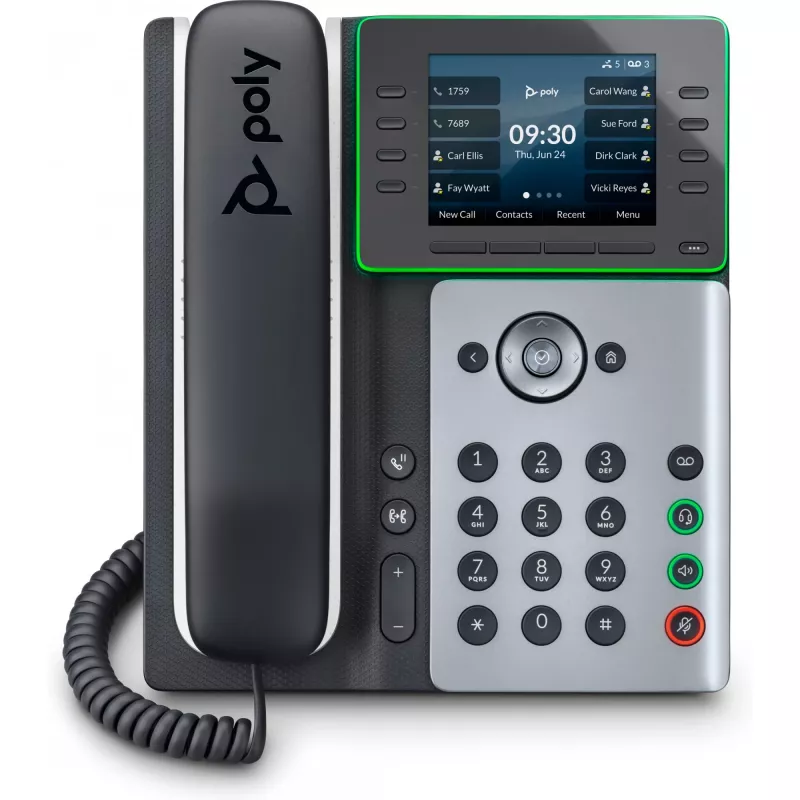 HP Poly Edge E320 IP telefonas su PoE, IPS, 320 x 240 pikselių, 4:3, HTTPS, ENERGY STAR, EAC, RoHS, Federal Communications Commission (FCC), CE, BSMI