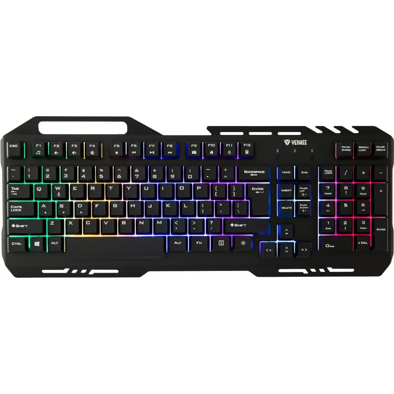 Klaviatūra YKB 3200 SHADOW metal, LED
