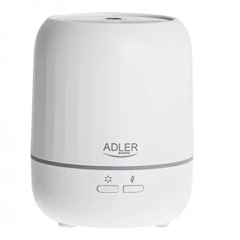 Ultrasonic aroma diffuser Adler AD 7968 — white, for rooms up to 25 m²
