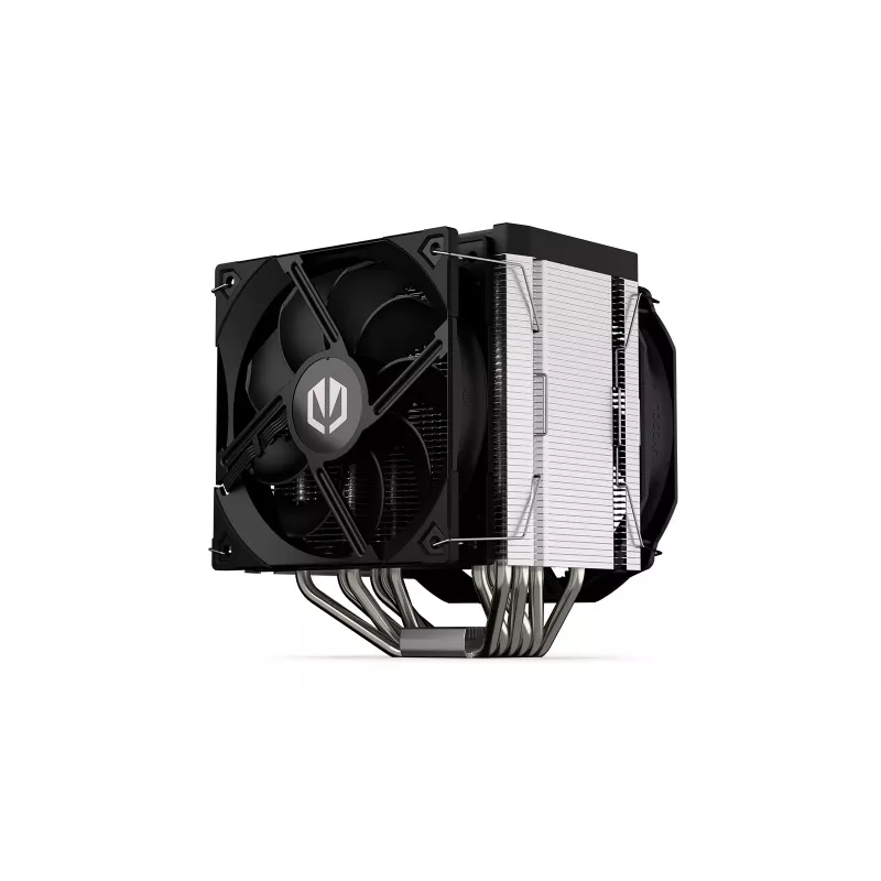 ENDORFY FORTIS 5 DUAL FAN SPC307 CPU aušinimo PC ventiliatoriaus radiatorius 14/12 cm juodas