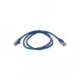 Wentronic Goobay CAT 5e komutacinis kabelis, F/UTP, mėlynas, 1 m - CCA vario mišinys (50158)
