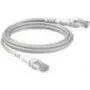 Patchsee ThePATCHCORD RJ45 komutacinis kabelis Cat. 6A, U/UTP, ypač plonas, pilkas, 1,8 m (TPC-LG-U/6)
