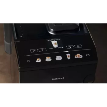 Espreso kavos aparatas Siemens TP513R09 — visiškai automatinis, 15 barų, 1,9 l vandens bakelis, įmontuotas malūnėlis