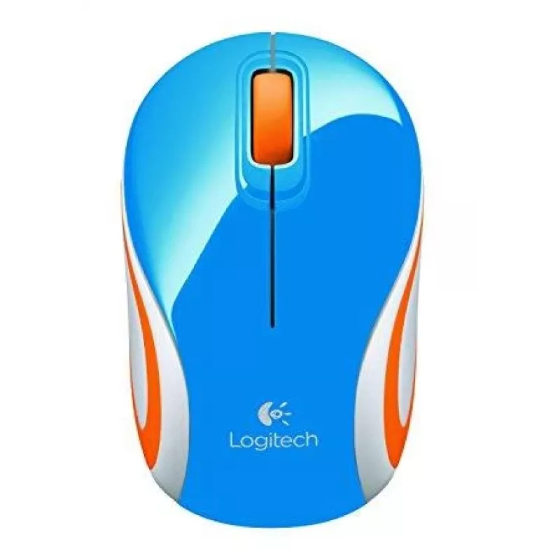 pelė USB Optical Wrl M187/BLUE 910-002733 Logitech