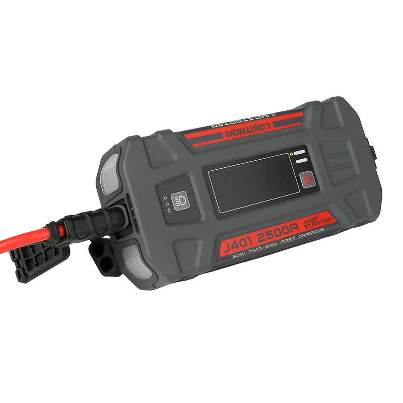 Automobilio akumuliatoriaus paleidiklis Lokithor J401 2500A, išorinė baterija 20000mAh