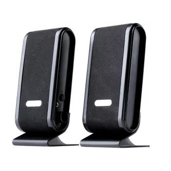 Garsiakalbiai 2+0 Quanto Juoda USB