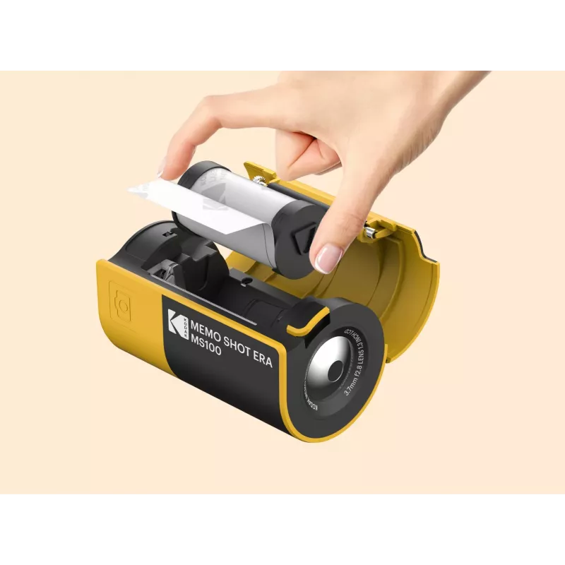 Kodak MemoShot Era MS100 nuotraukų spausdintuvas 68,58 x 45,72 mm juoda geltona