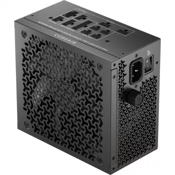 Maitinimo blokas CORSAIR RMx Shift Series RM850x 850W ATX 24-pin, 80 PLUS Gold, juodas, 140mm ventiliatorius