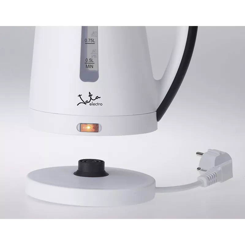 Elektrinis virdulys JATA 1 L 2000 W juodos ir baltos spalvos