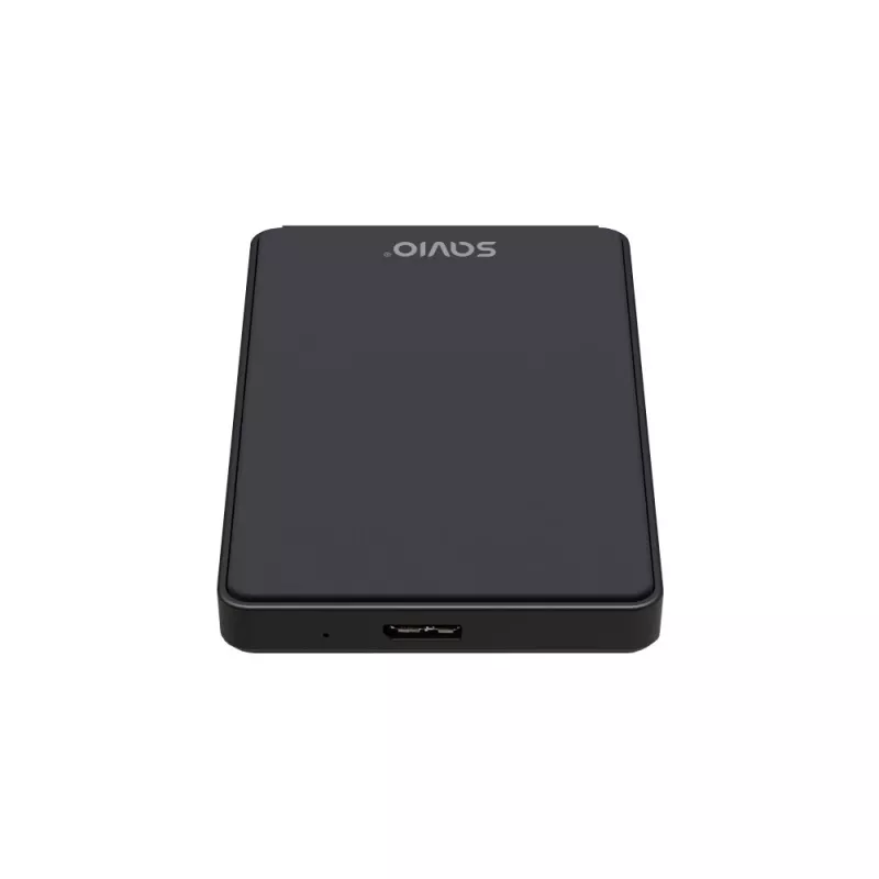 HDD/SSD korpusas SAVIO AK-65 Juodas 2,5 colio SATA USB 3.0 5 Gbit/s Micro-USB