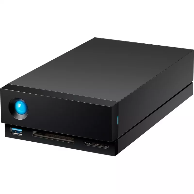 LACIE 1big Dock 8TB Thunderbolt 3 + USB 3.1 8,9 cm 3,5 col. skirta MAC PC pilka
