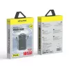Išorinė baterija 10000mAh 38,5 W P89K integruoti kabeliai
