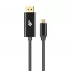USB-C į DisplayPort laidas TB AKTBXVDUSBCDP2B 2 m — juodas