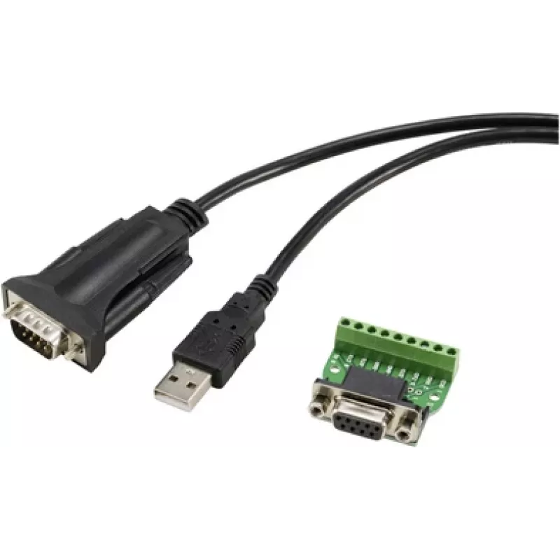 Renkforce USB 2.0 nuoseklusis adapteris [1x 2.0 A kištukas – 1x. prispaudžiamieji gnybtai] (RF-4951528)