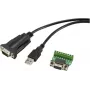Renkforce USB 2.0 nuoseklusis adapteris [1x 2.0 A kištukas – 1x. prispaudžiamieji gnybtai] (RF-4951528)