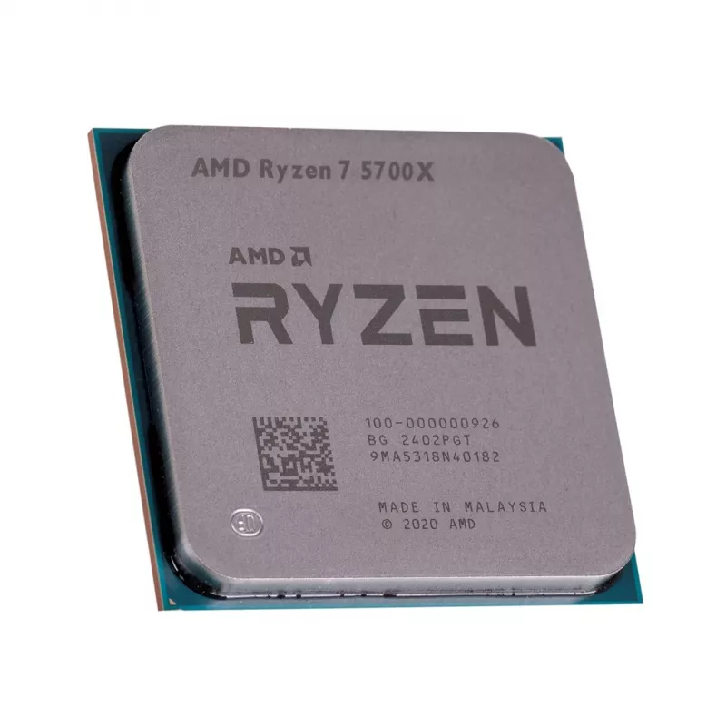 Procesorius AMD Ryzen 7 5700X 3.4 GHz 8 branduoliai 32 MB L3 lizdas AM4