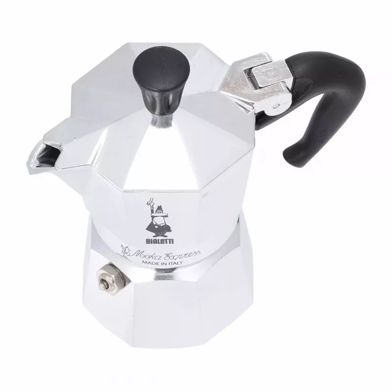 Bialetti Moka Express moka puodas 0,06 L aliuminis, juodas