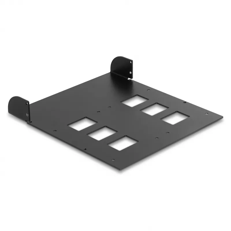 Montavimo rėmas DeLOCK 5,25 colio metalinis montavimo rėmas dviems mobiliems dėklams 47011 47005