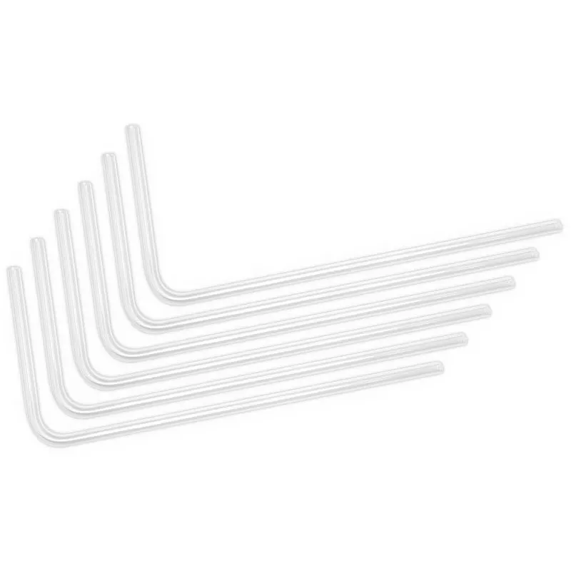 EK Water Blocks EK-Loop Hard Tube 14/10mm akrilinis vamzdelis, lenktas 90 laipsnių - 80cm, 6 vnt.