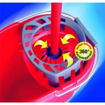 Vileda 152391 SuperMocio Bucket & Torsion Wringer
