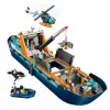 Konstravimo žaislas LEGO City Arkties tyrinėjimo laivas 60368 — 815 dalių, 7+ metų, yra 4 minifigūrėlės