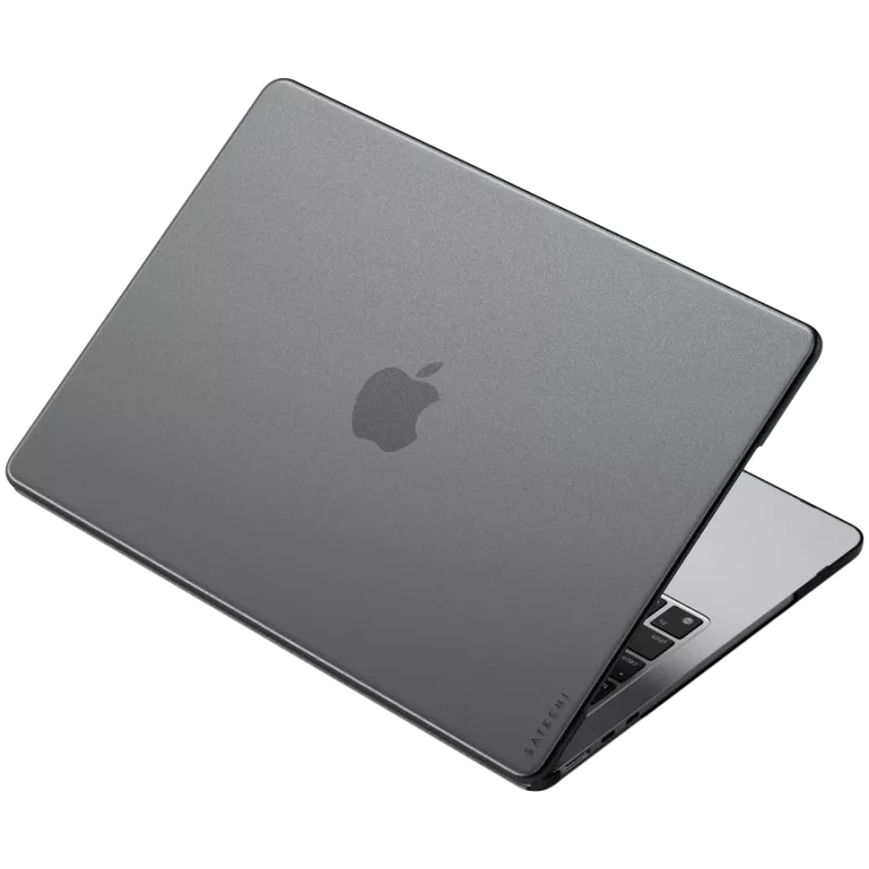 Satechi Eco Hardshell dėklas ST-MBAM2DR, skirtas MacBook Air 13 M2, tamsus