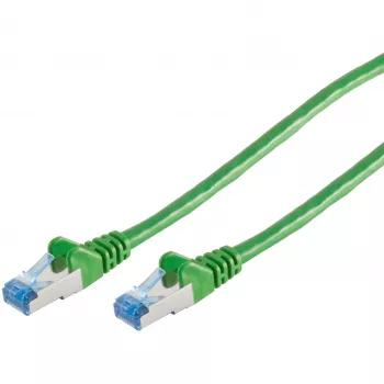 Tinklo kabelis S/CONN 75711-0.25G žalias 0,25 m Cat6a S/FTP