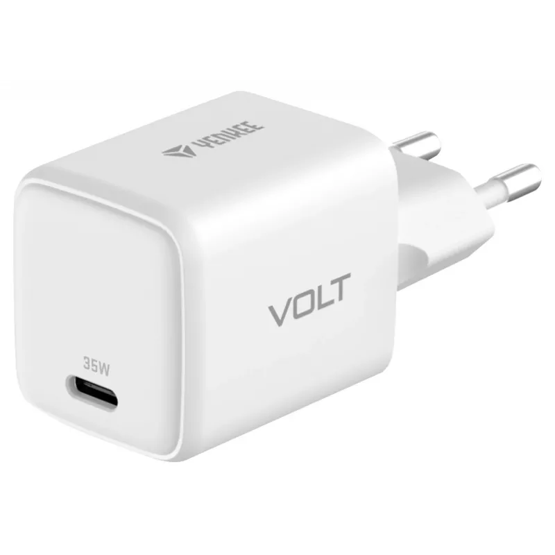USB C 35W 3A Power delivery 3.0 QC 3.0 sieninis įkroviklis, baltas