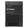 2,5 WD Ultrastar DC SN861 WUS6CA216PSP9X3 - SSD - duomenų centras - 1,6 TB - vidinis - and2 PCIe 5.0 x4 (NVMe)