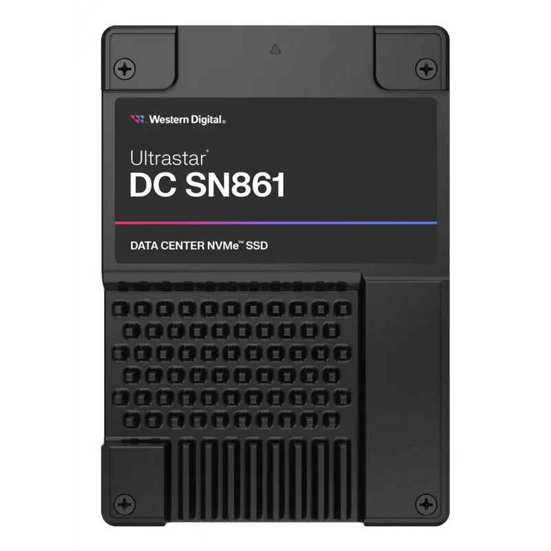 2,5 WD Ultrastar DC SN861 WUS6CA216PSP9X3 - SSD - duomenų centras - 1,6 TB - vidinis - and2 PCIe 5.0 x4 (NVMe)