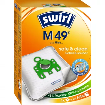 Dulkių maišelis Swirl M 49